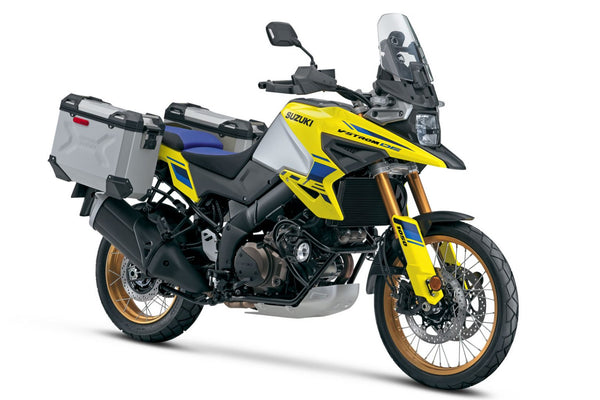 Suzuki lance une nouvelle version de la V-Strom 1050DE, prête pour le tout-terrain