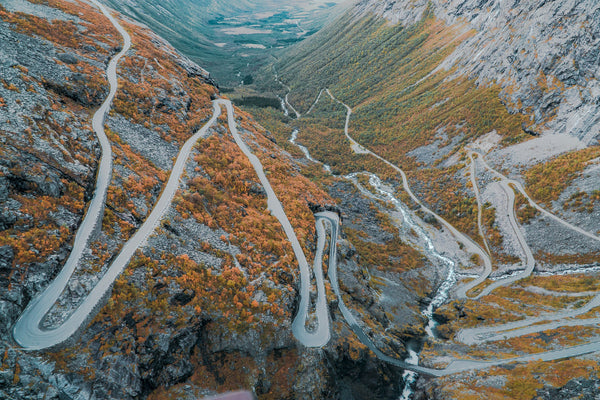 Circuits moto Aventure par région : Meilleurs itinéraires en Norvège